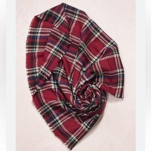NWT Plaid Infinity Scarf from Look by M